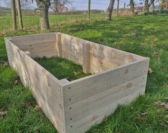 Raised Bed Planter kit - Select your Size Reclaimed-Repurposed- ECO FRIENDLY Veg box Pallet Wood