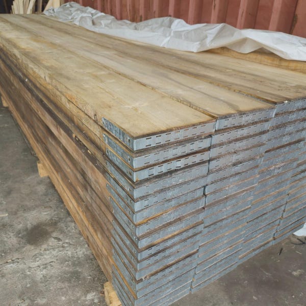 Scaffold Boards Grade A -Cut to Size- Industrial Scaffold Shelf- NOT Reclaimed
