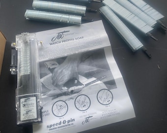 Pinch Pleat Pin setter and Drapery Pins