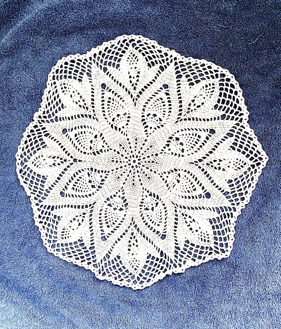 17 Inch Handmade Doily Called Double Dutch - Etsy