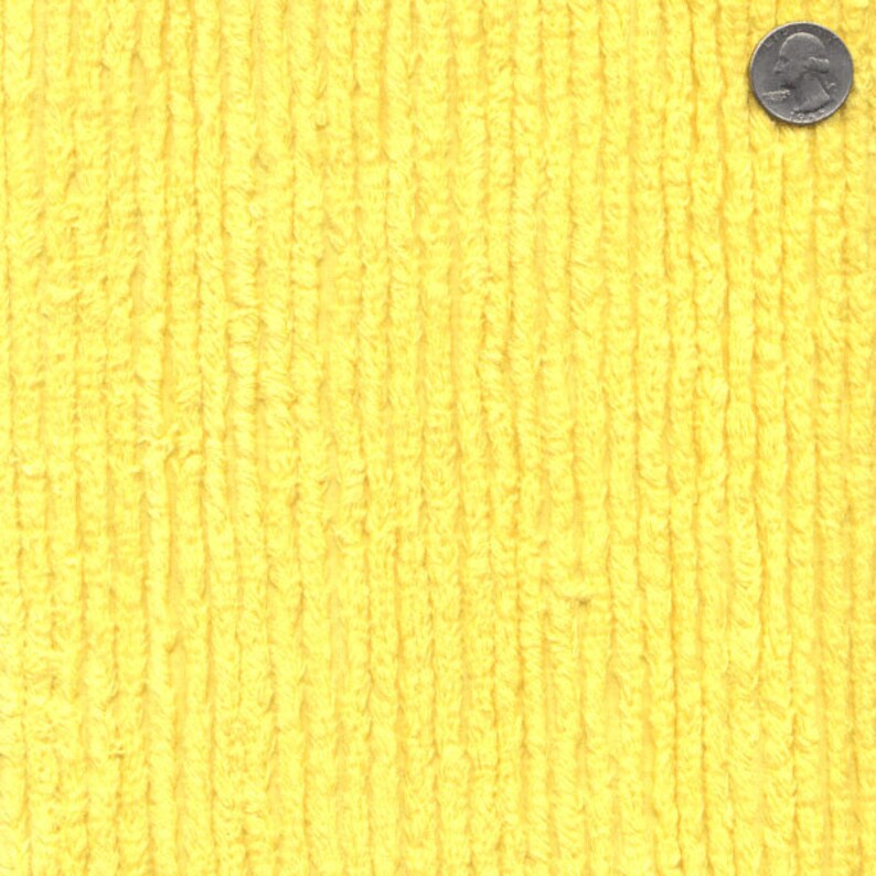 All Cotton Chenille Fabric by the Half Yard in Various Colors Etsy