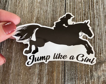 Sticker jager trui/sticker jager trui/paard sticker/eventing sticker/event/schuur cadeau/sticker paardensport/jager/jumper/H/J/paardenmeisje