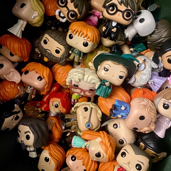13 Random Potter Wizard Pocket Funko Pops | Mix of Pen Toppers, Keychain Accessories | No Repeats