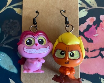 Hades | Pain | Hercules | doorables earrings