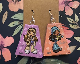Miniverse - Boucles d'oreilles palette Bratz Flashback à collectionner Minis