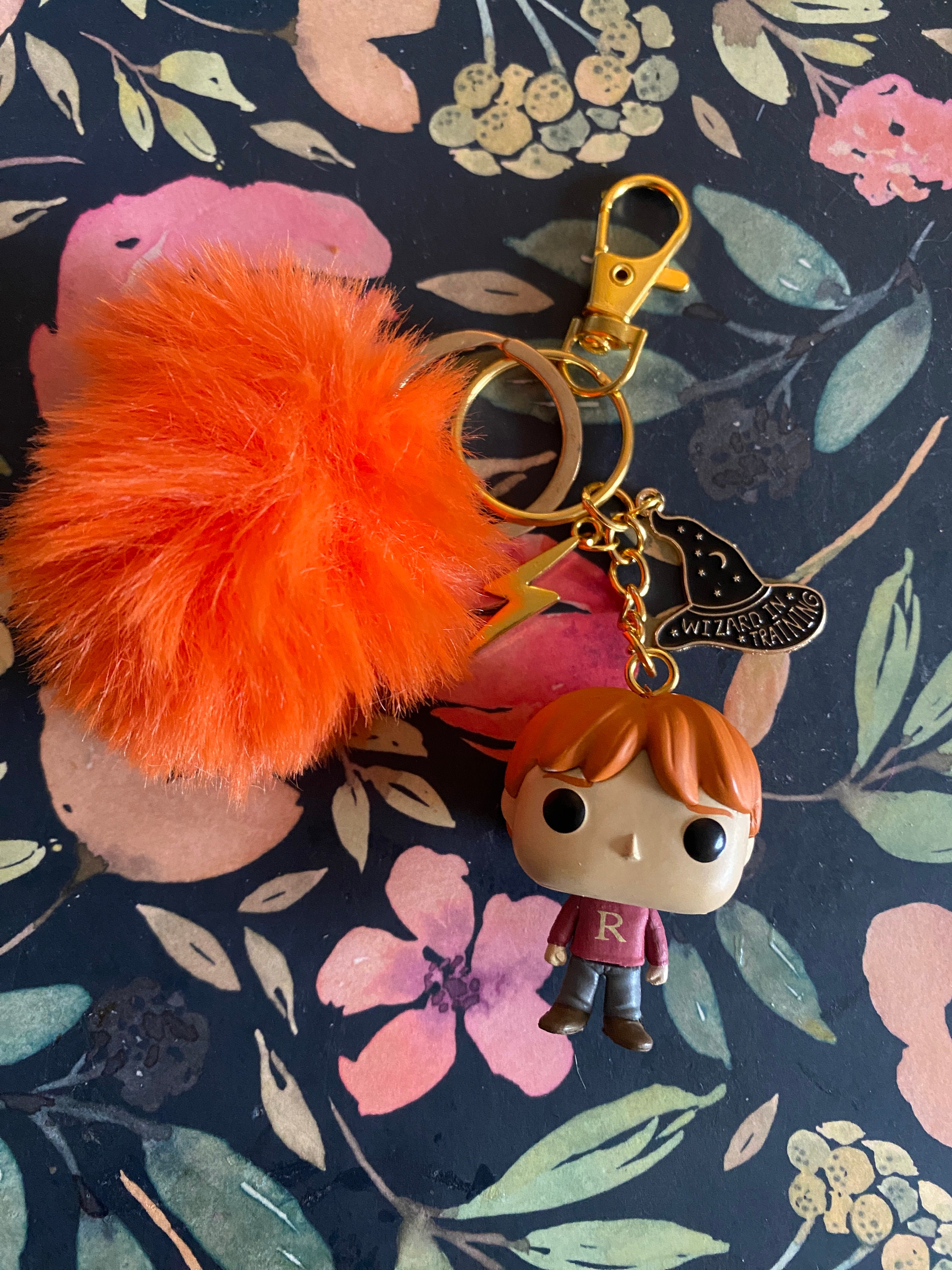 ron weasley funko pop keychain