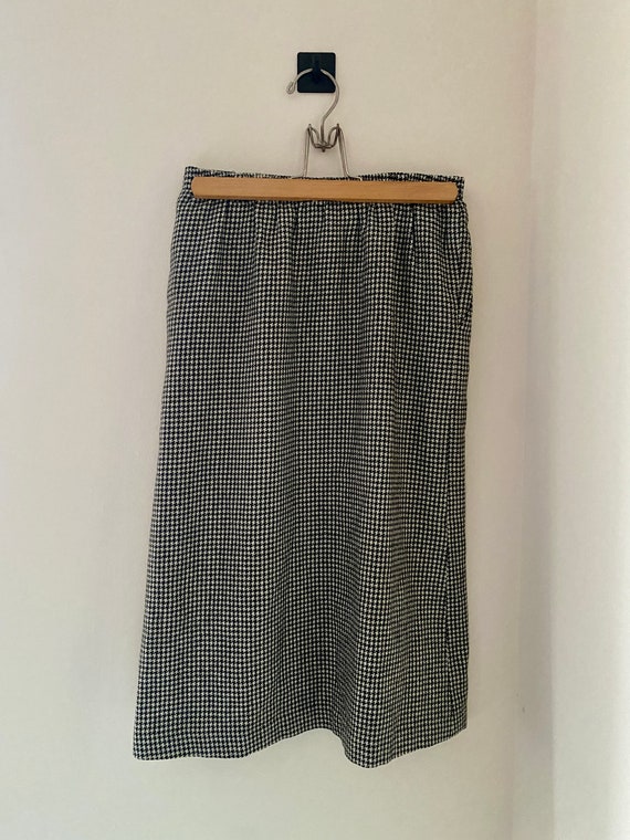 Vintage Alfred Dunner Penny's Houndstooth Pencil S