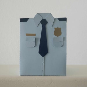 Police / Cop / Law enforcement themed gift box favour box