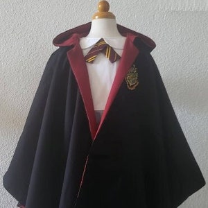 Donne Ragazze Scuola Strega Uniforme Hermione Cosplay Veste Vestito  Maglione Bacchetta Magic College Halloween Costume