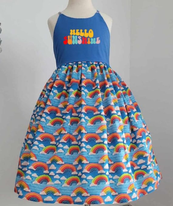 cotton on rainbow dress Cotton Kids