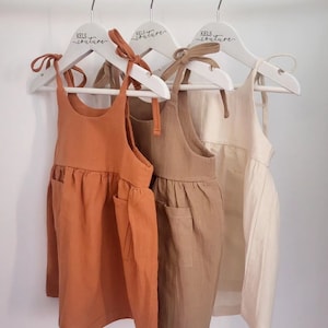 Girls summer dresses with pockets - available in sizes 1Y - 4Y