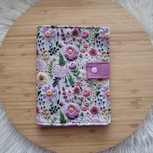 Floral E-Reader tablet cover - to  fit up to 20cm x 15cm tablets