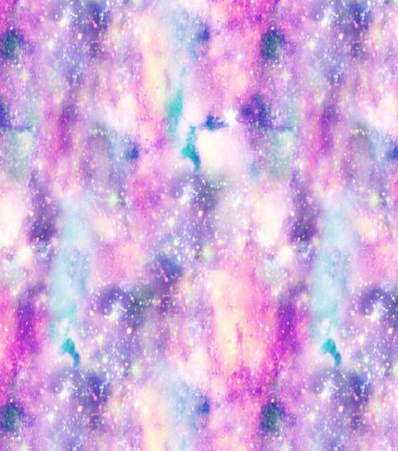 Novelty Cotton Fabric Pastel Space - Etsy