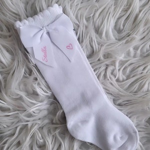 Personalised baby socks