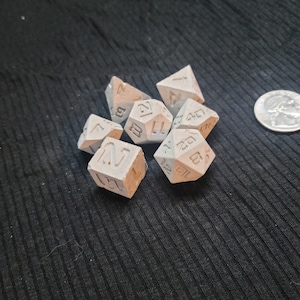 Concrete Gaming Dice Set
