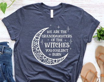 Granddaughters of Witches T-Shirt: Mystic Salem Halloween Shirt