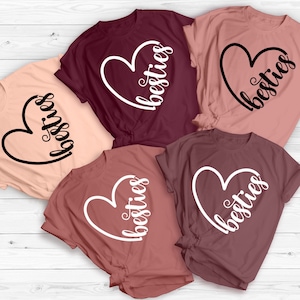 Best Friends Shirts, Besties Matching Shirt, Best Friends Shirt, Besties Shirt, Best Friend Matching Shirts,Sisters Matching Tees