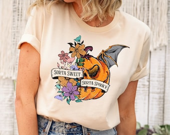 Sorta Spooky Halloween Shirt: Vintage Retro Sweatshirt
