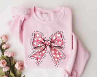 You are Beautiful Valentines Day Sweatshirt, Cute Coquette Valentines Day Tshirt, Coquette Hoodies, Valentines Day Gift, Valentines Day Tee
