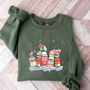 Christmas Pharmacy Sweatshirt: Pharmacist/Technician Gift