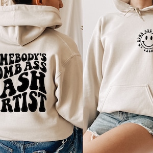 Somebody's Bomb Ass Lash Artist Sweatshirt, Lash Artist Sweatshirt, Lash Artist Gift,Esthetician Gift Lash Shirt Eyelash Tech Technican Tee