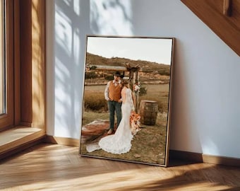 Custom Photo To Canvas, Canvas Print, Wedding Anniversary Gift, Custom Canvas Wall Art, Photography Print, Photo Canvas, Personalized Gift