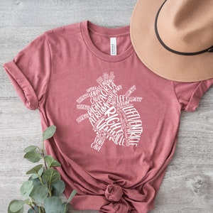 Anatomical Heart Shirt: Nursing Student Gift, School Nurse Tee