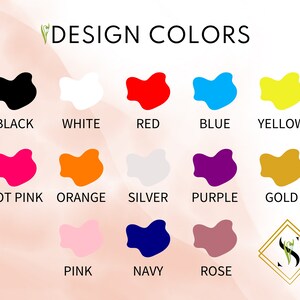 a poster with different colors of the same color
