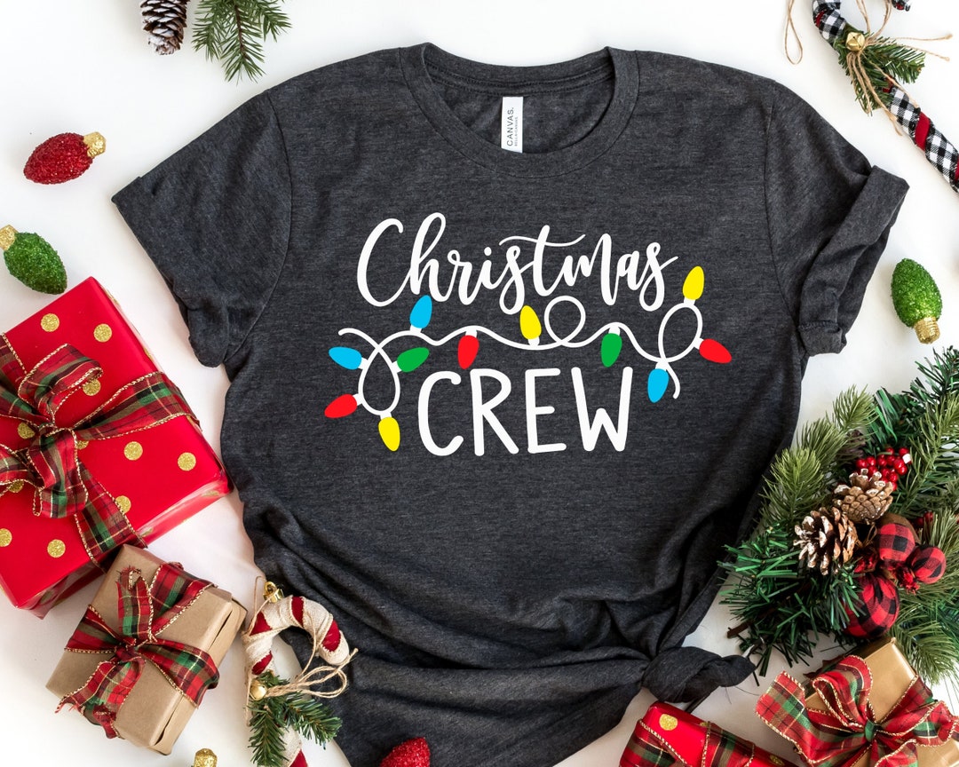 Christmas Crew Shirt, Merry Christmas Shirt, Christmas Teacher Shirt