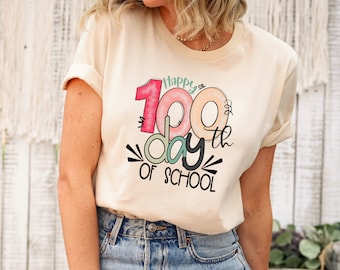 100 Days of School Shirt, 100 Day Shirt, 100th Day Of School Celebration, Student Shirt,Back to School Shirt, Gift For Teacher