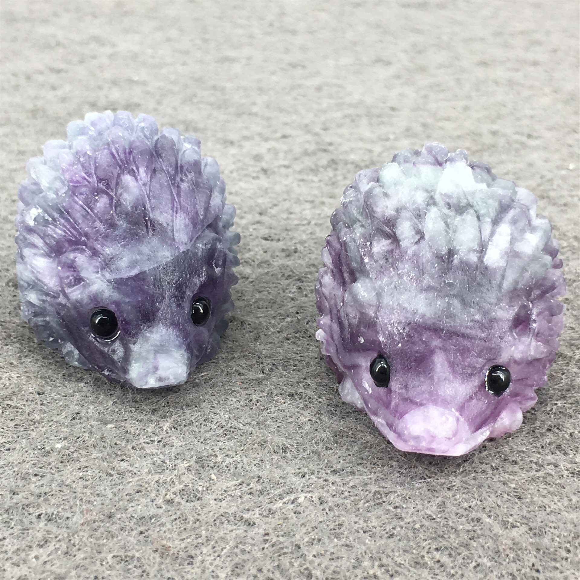 Purple Crystal Hedgehog Purple Crystal Hedgehog