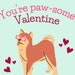 Cute Instant Download Puppy Printable Valentine's Day Cards, Classroom ...