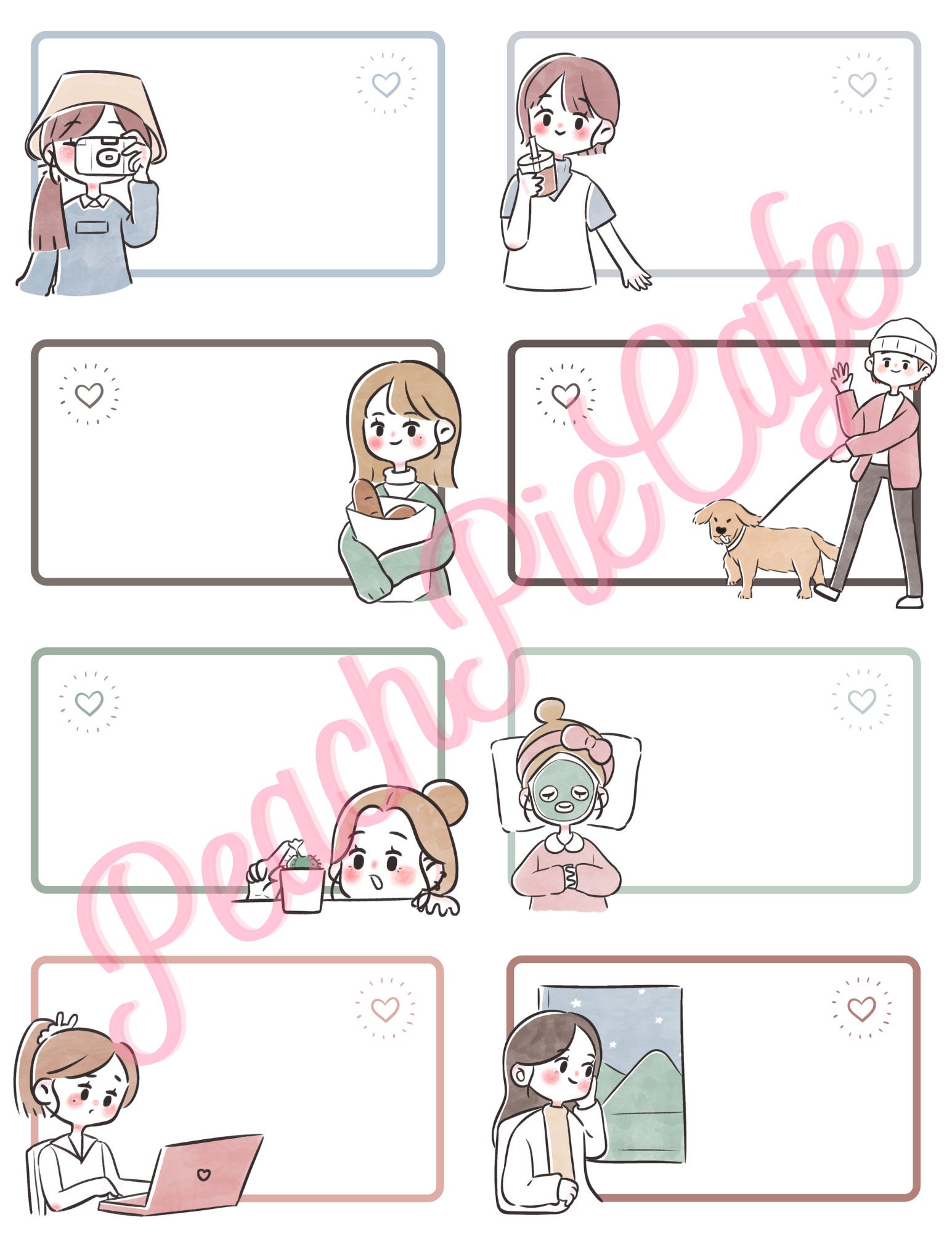 Cute Printable Love Notes for Boyfriend Girlfriend Partner Kids Lunchbox Notes Gratitude and ...