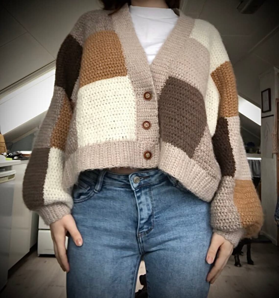 Cozy Alpaca Crochet Cardigan Pattern - Etsy