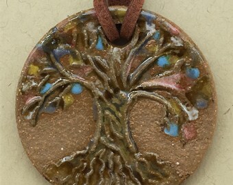Large Ceramic Pendant