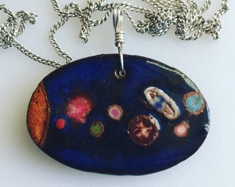 Medium Ceramic Pendant