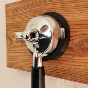 Portafilter holder 58 mm portafilter wall mount E61 brewing group