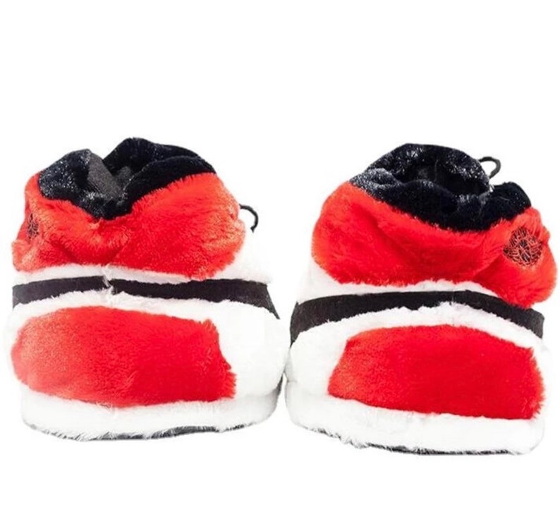 fluffy air jordan slippers