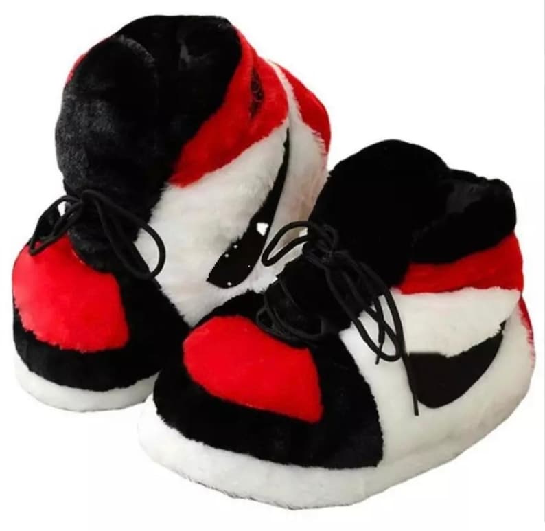 Fluffy Air Jordan 1 Slippers multiple Colors Etsy UK