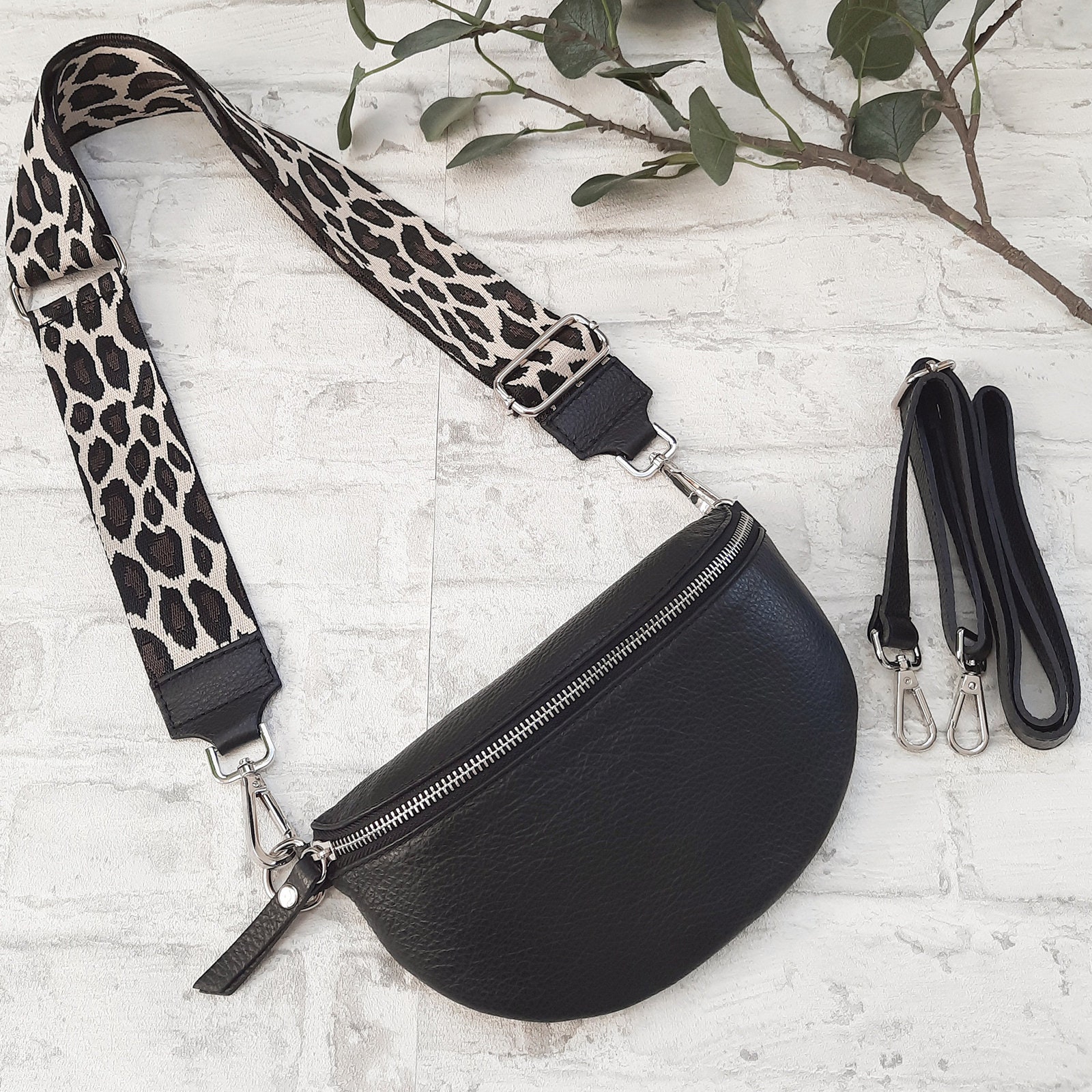 th×blackmeans Circlepouch / black×silver th×blackmeans Circlepouch / black×silver