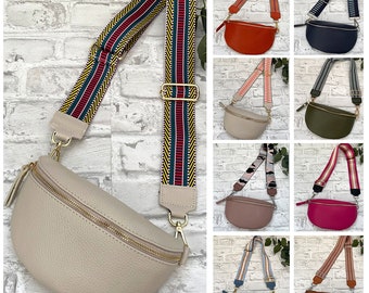 Nieuwe ITALIË LEREN schoudertas heuptas heuptasje set S/Meter/Xl schoudertas tas crossbody riem handtas pochette met DRAAGRIEM