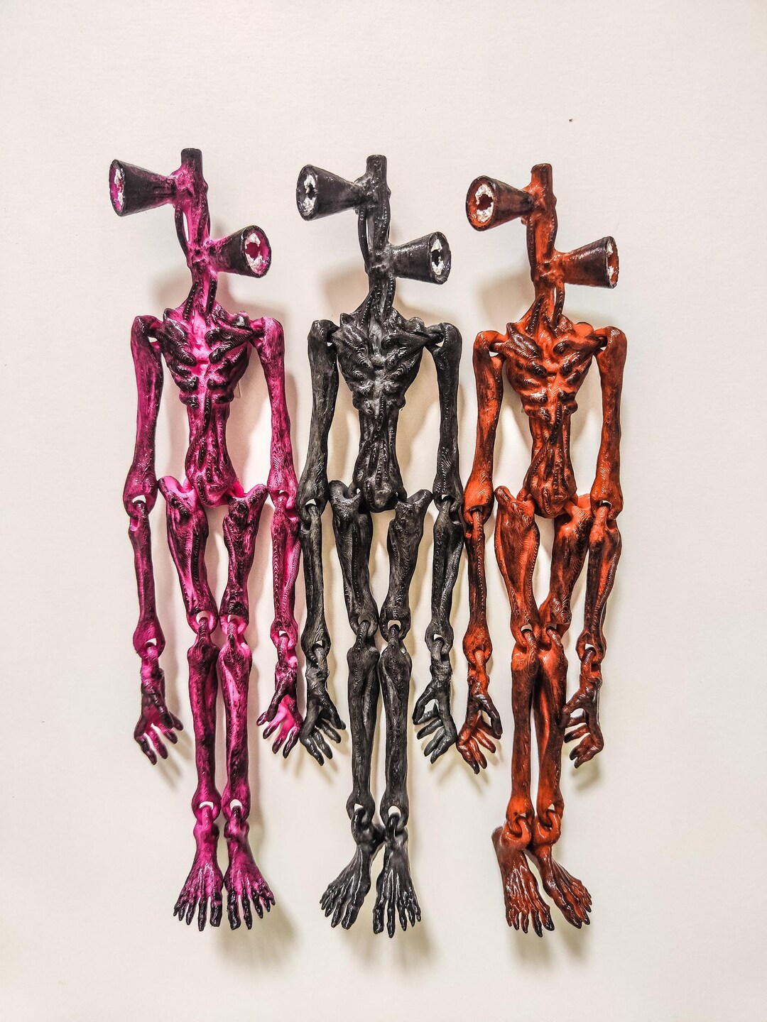 Siren Head SCP-6789 Inspired Realistic 15cm Tall Articulated Figure ...