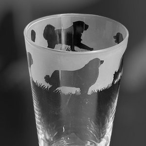 LEONBERGER-PINTGLAS | Conisch pintglas van 57 cl met Leonberger-ontwerp