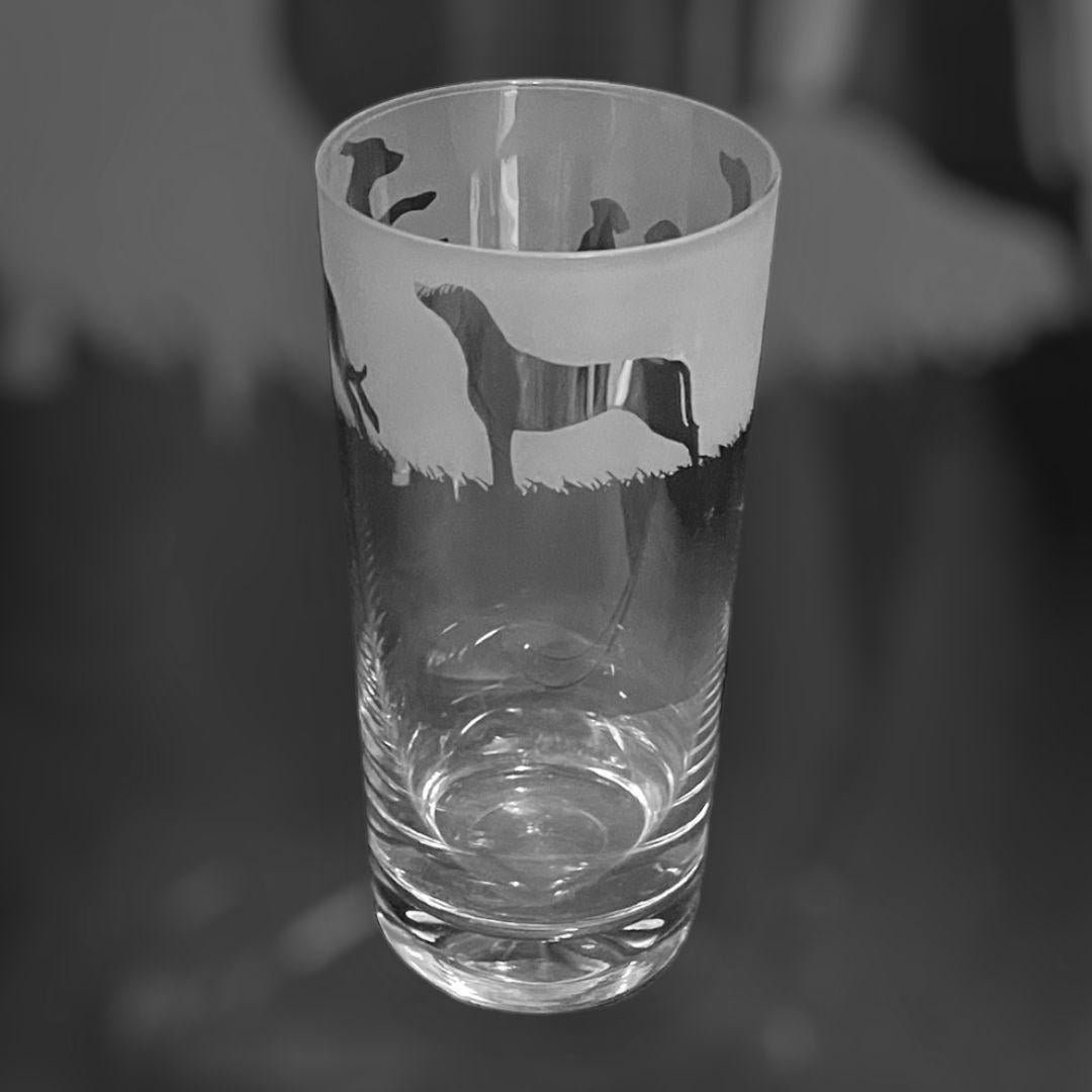 RHODESIAN RIDGEBACK GLASS | 37cl Glass Highball Tumbler With Rhodesian ...