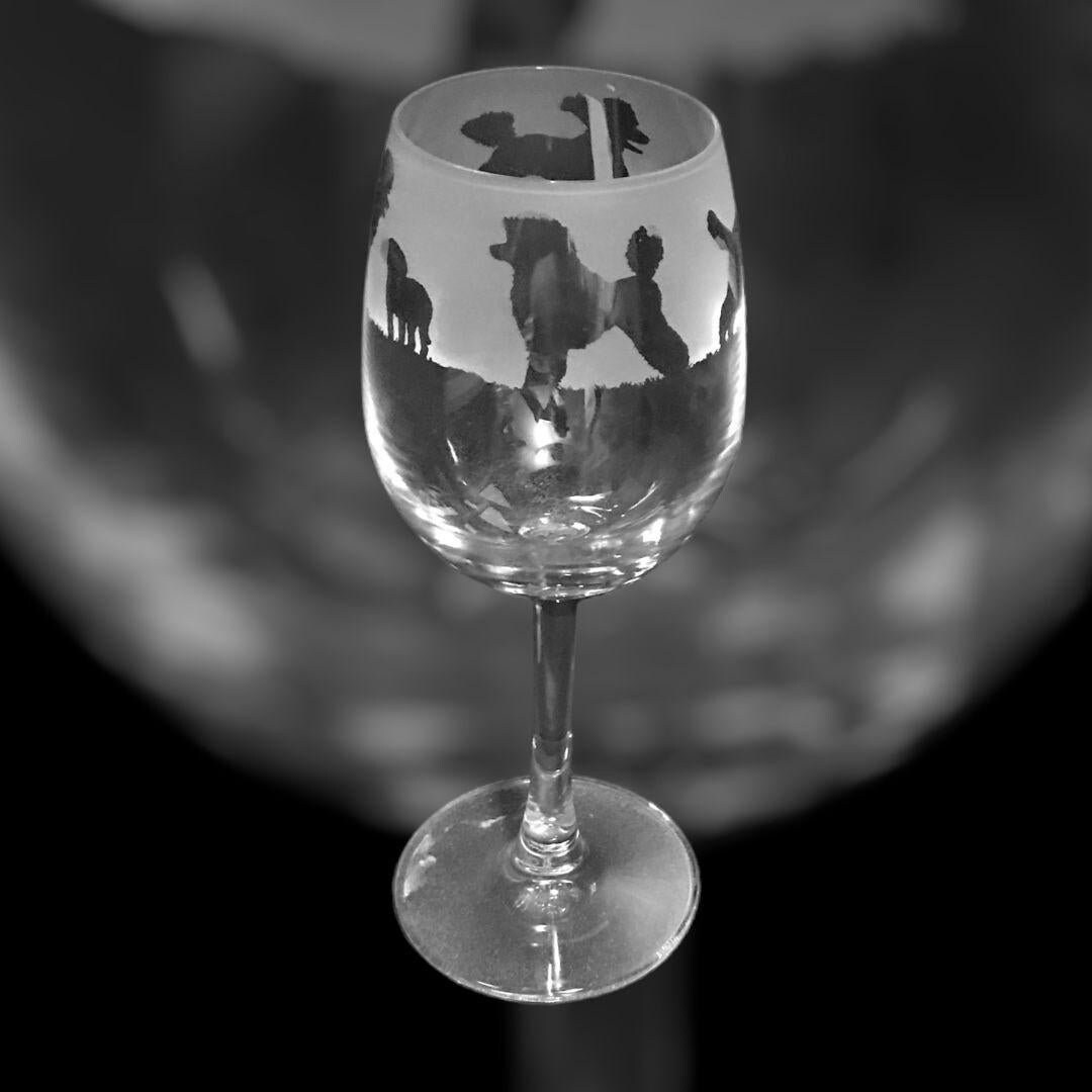 Race Horse Frieze Boxed 35cl Crystal Wine Glass – Great British Glass, Farm/Countryside Design