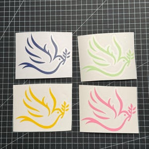 Aufkleber / Sticker - Friedenstaube Auto / Motorrad / MTB