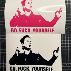 Sticker - Elon Go F*ck Yourself Car / Motorcycle / MTB / Boat