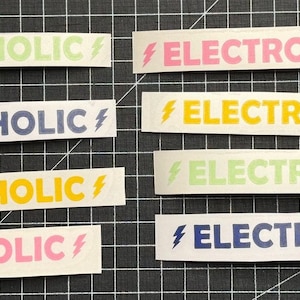 Pegatina - Electroholic - Talla M Coche / Moto / MTB