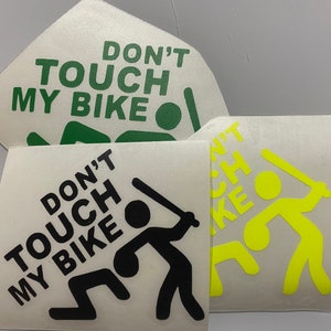 generisch Don't Touch My Moped Aufkleber Sticker JDM Motorra Nicht anfassen  Funny S-XXL: : Auto & Motorrad