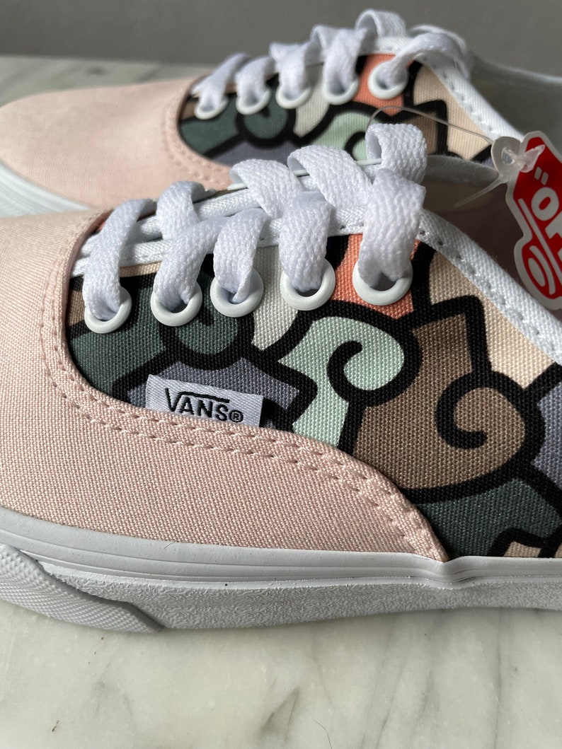 custom pink vans